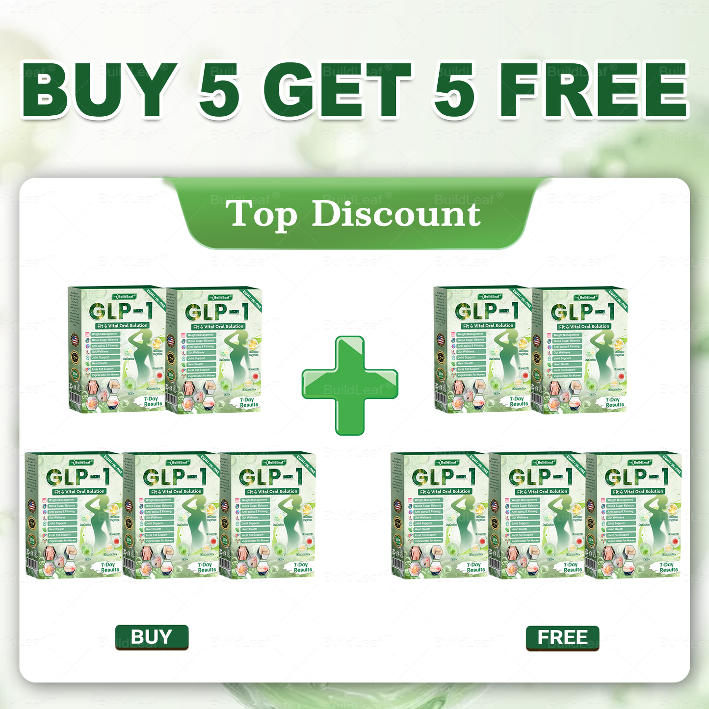 👨🏻‍⚕️𝑩𝒖𝐢𝒍𝒅𝑳𝒆𝐚𝒇®Only 5 boxes left! We're offering you an additional 30% discount! Get yourself in shape and healthy. Miss out now, and you won't have another chance until next year.